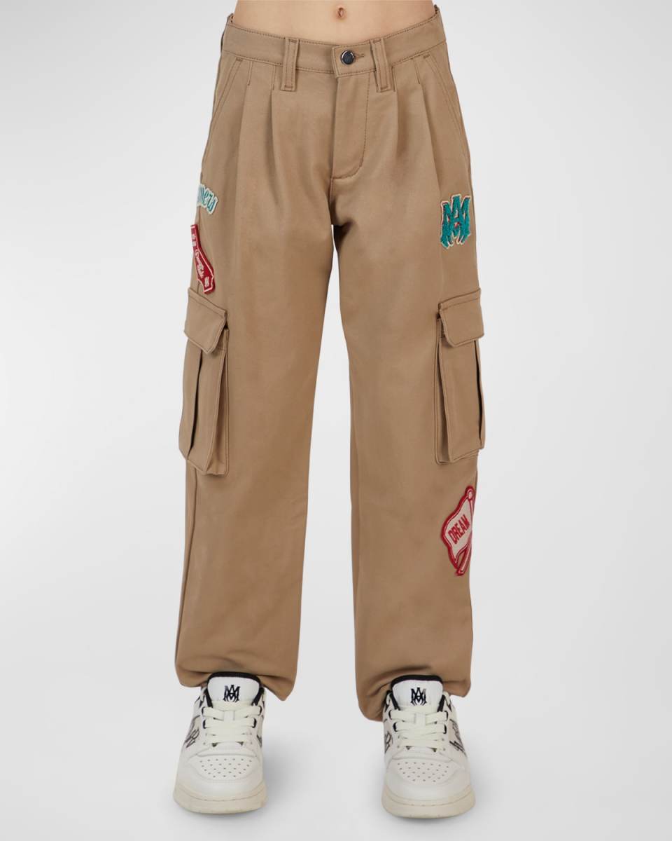 Boy's Chino Cargo Pants, Size 4-