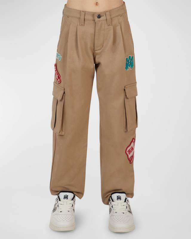 Boy's Chino Cargo Pants, Size 4-