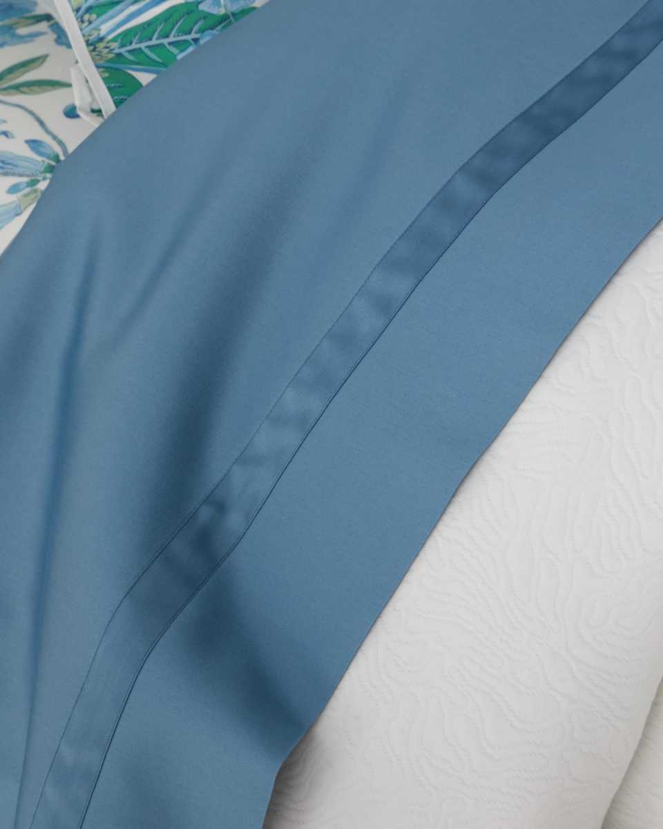 Nocturne 600 Thread Count Full/Queen Flat Sheet