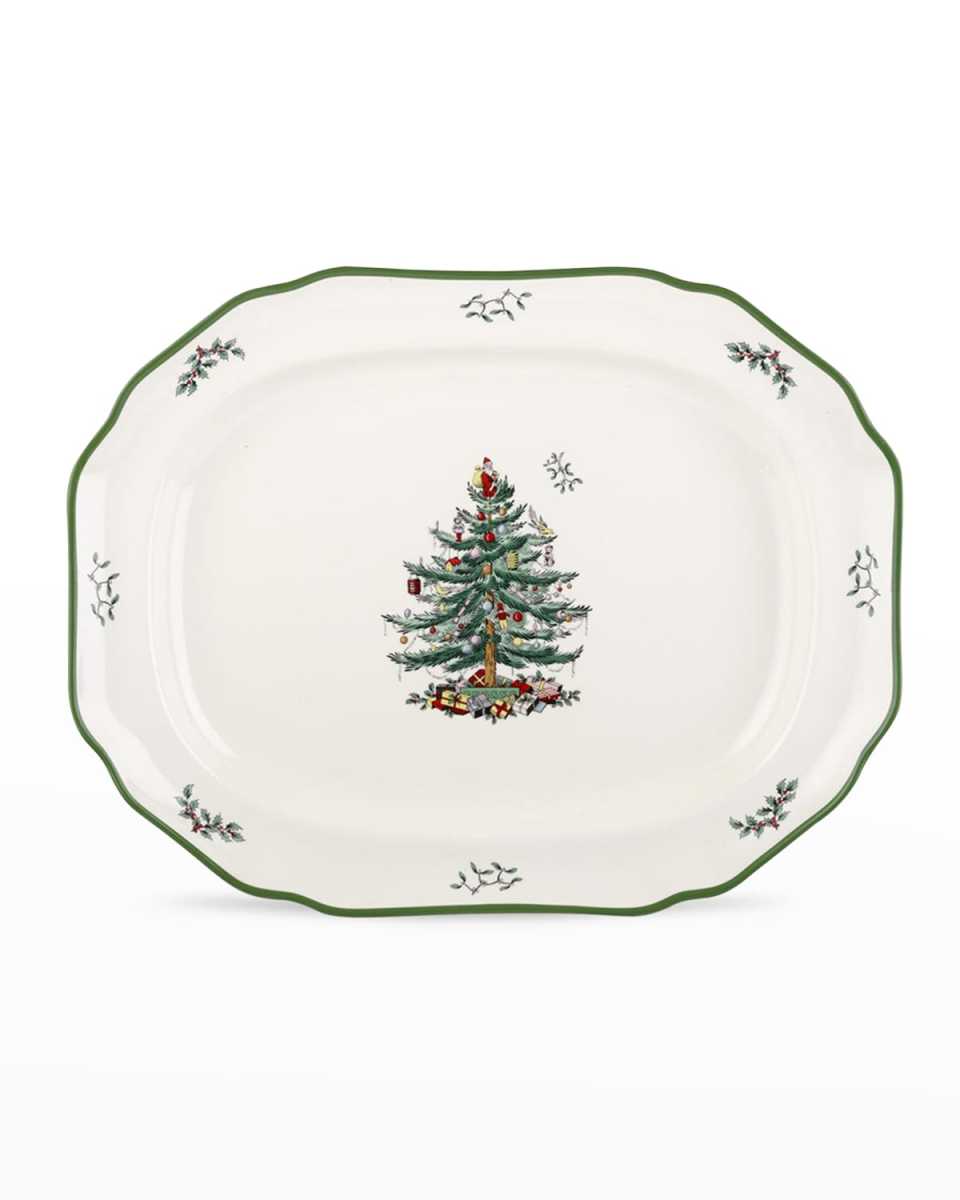Christmas Tree Sculpted Platter
