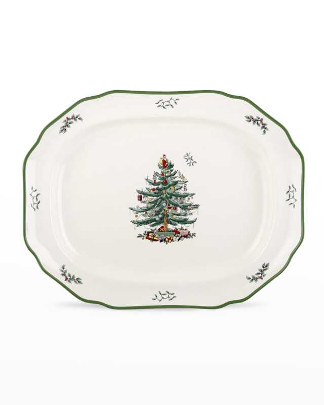 Christmas Tree Sculpted Platter