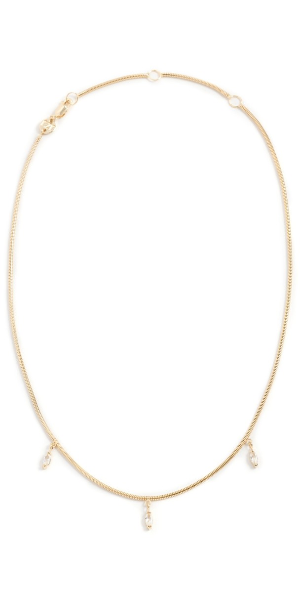 Jennifer Zeuner Jewelry Bella Necklace Gold