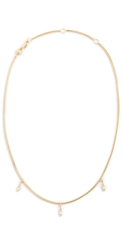 Jennifer Zeuner Jewelry Bella Necklace Gold
