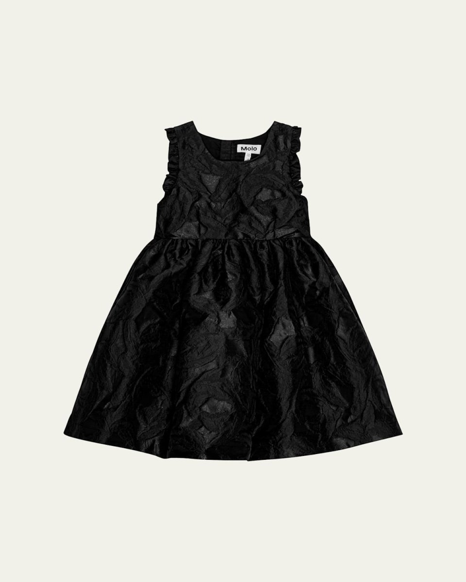 Girl's Cortney Textured A-Line Dress, Size 3T