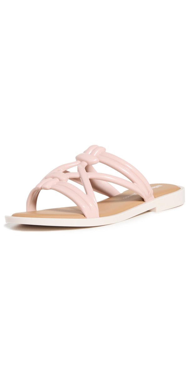 Melissa Melissa Wave Sandals Pink/Beige