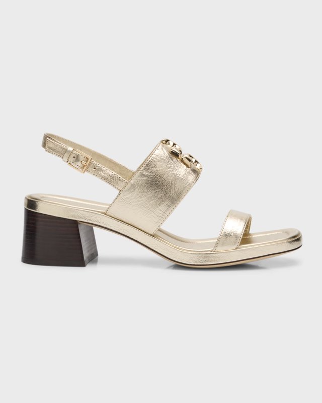 Eleanor 55mm Block-Heel Slingback Sandals