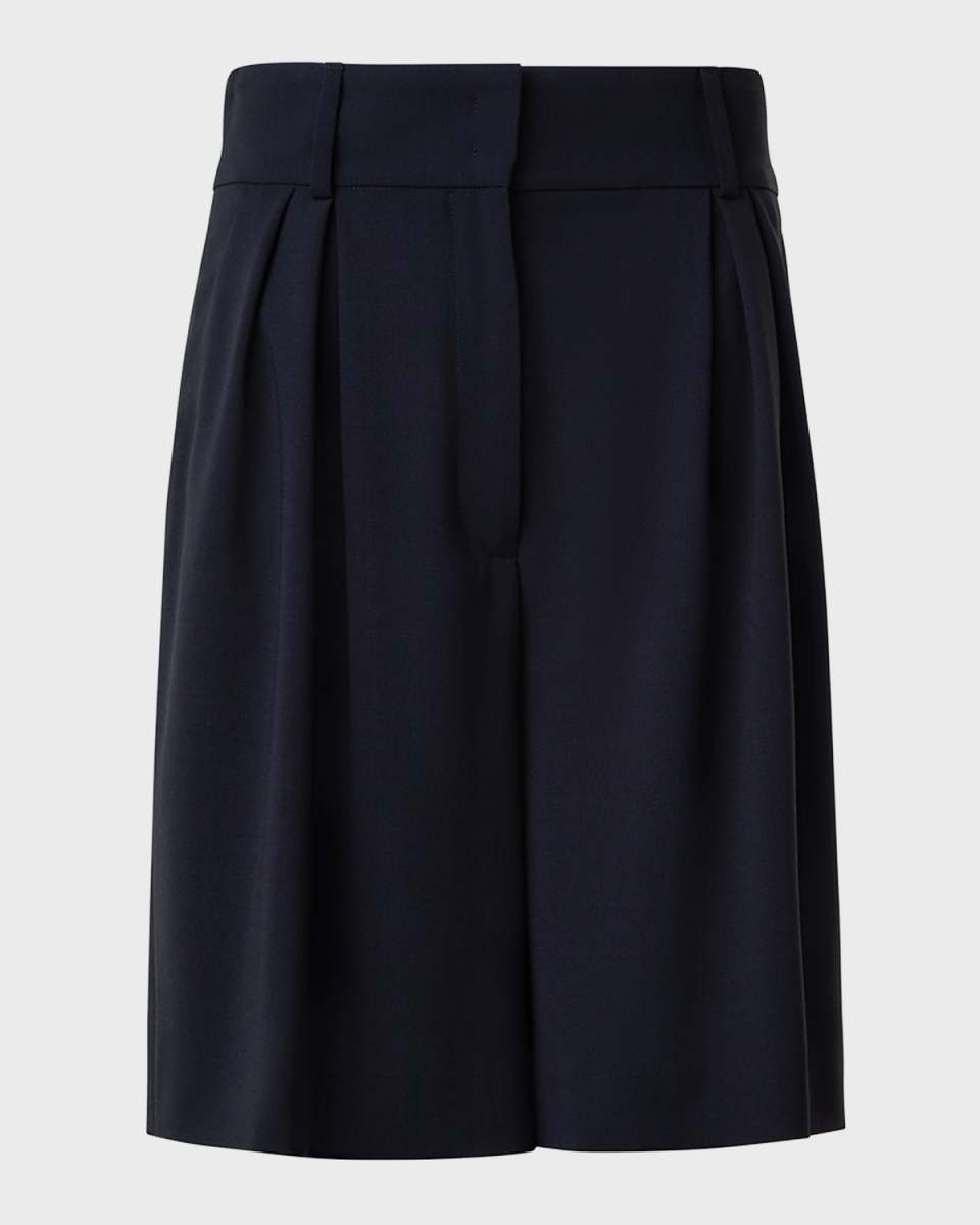Finnick Cool Wool Bermuda Trousers