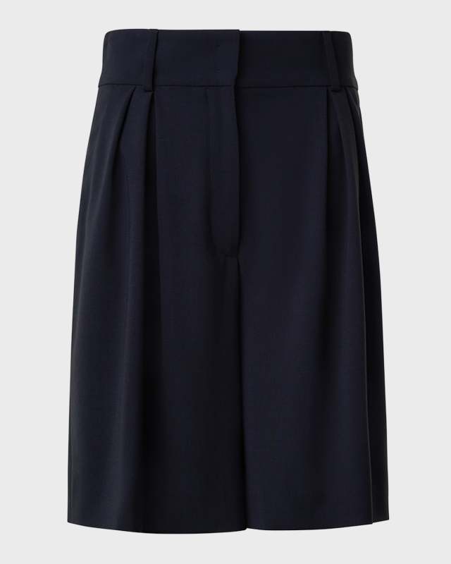 Finnick Cool Wool Bermuda Trousers