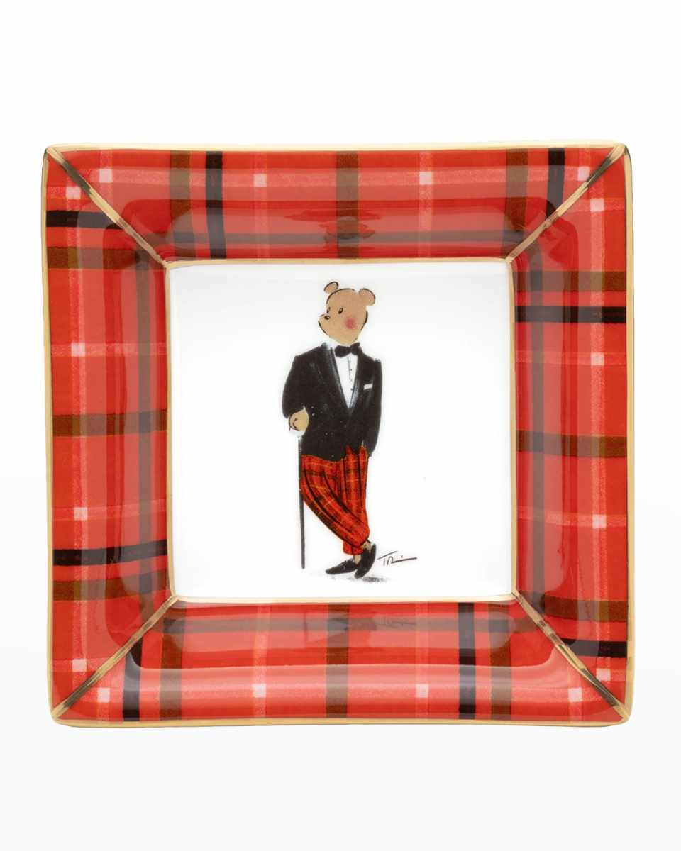 Hal The Bear Square Tray