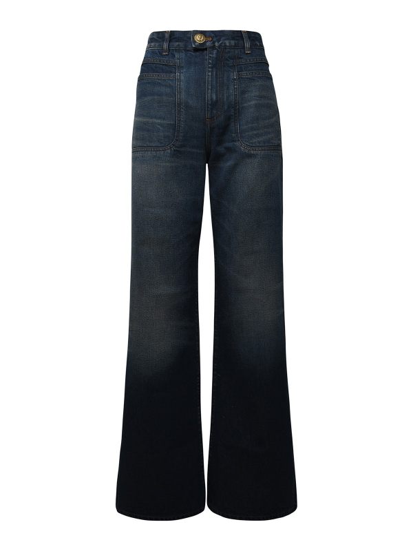 Balmain Jean Droit - Bleu