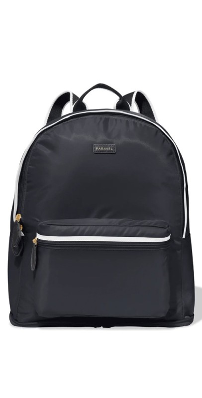 Paravel Fold Up Backpack Derby Black