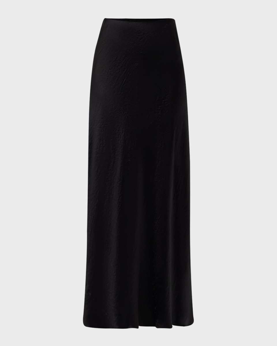 Satin Maxi Skirt