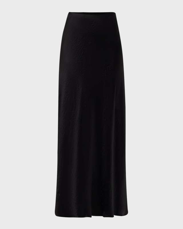 Satin Maxi Skirt