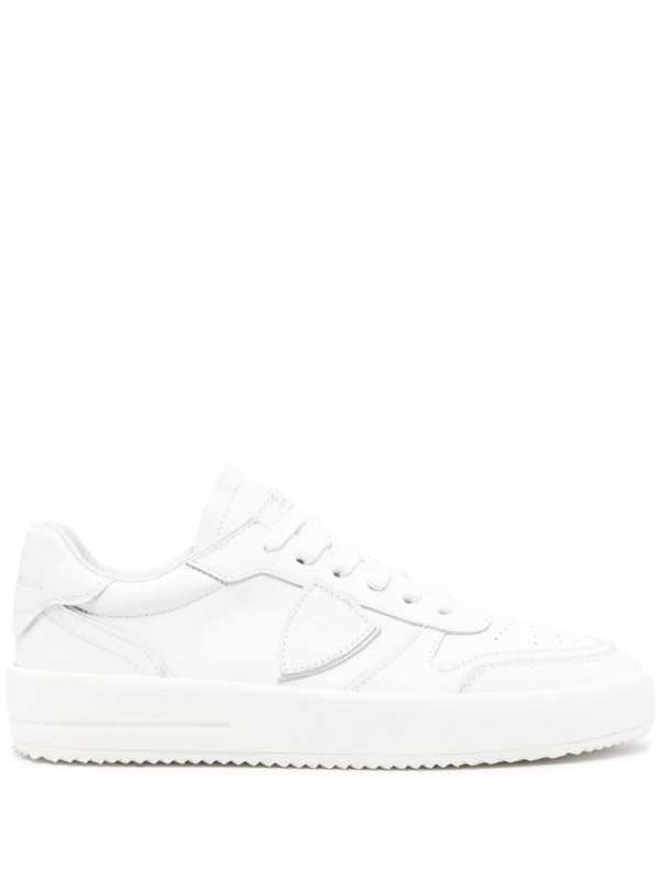 Temple Veau leather sneakers