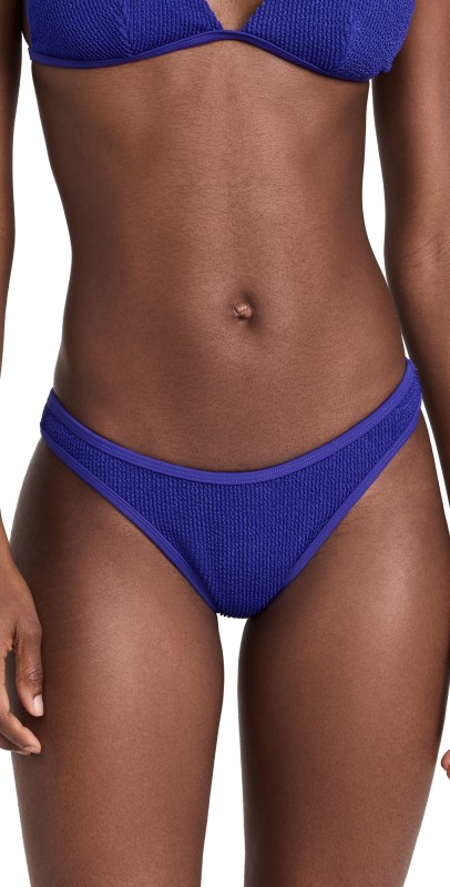 Good American Always Fits Bikini Bottoms Capri Blue