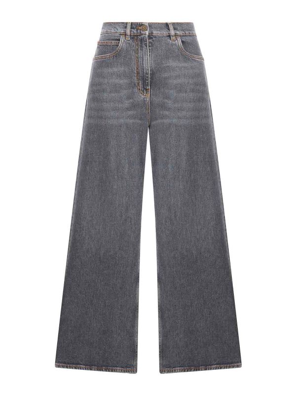 Etro Jean Droit - Bleu