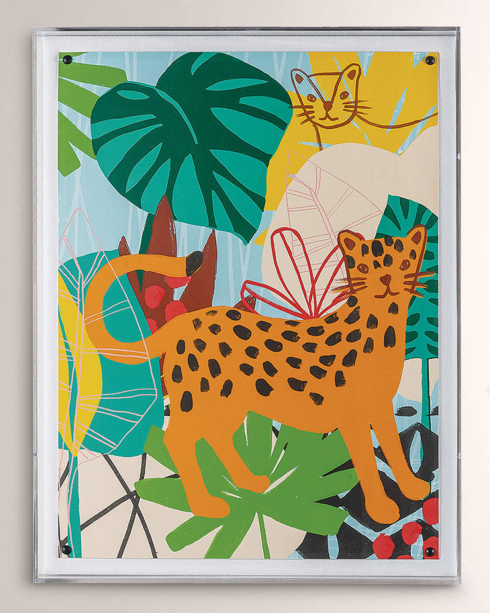 "Jungle Leopard" Giclee