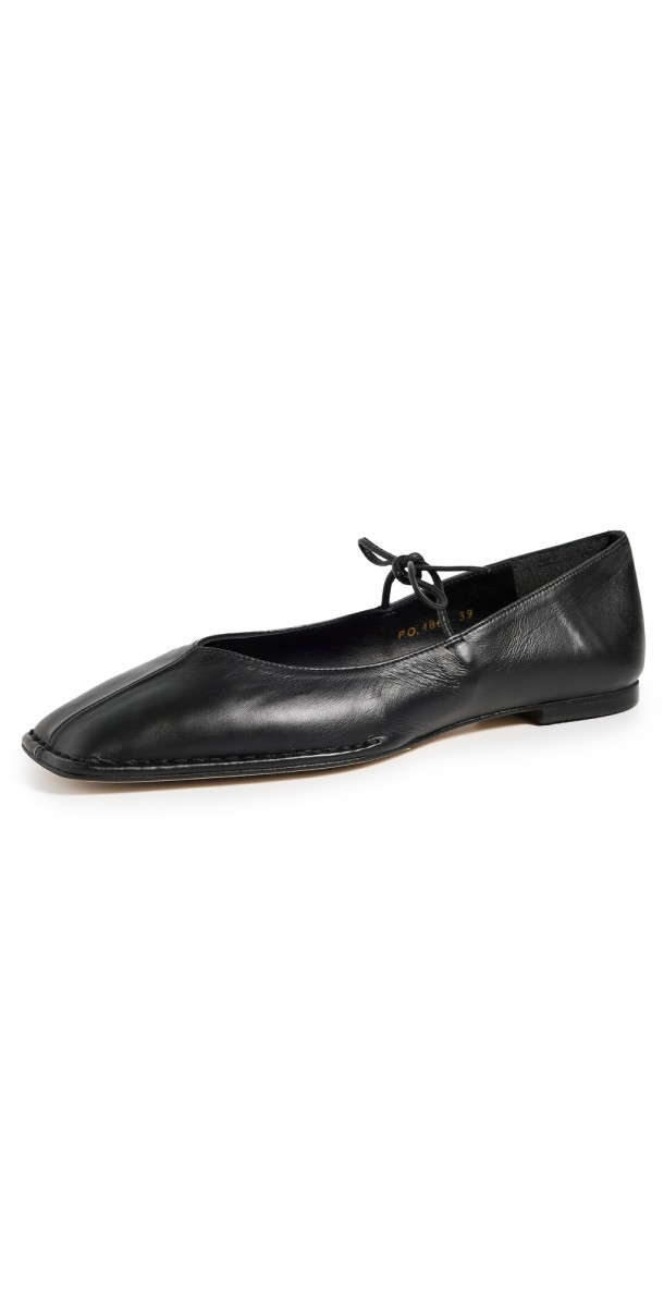 ALOHAS Sway Ballet Flats Black