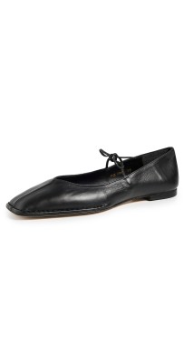 ALOHAS Sway Ballet Flats Black
