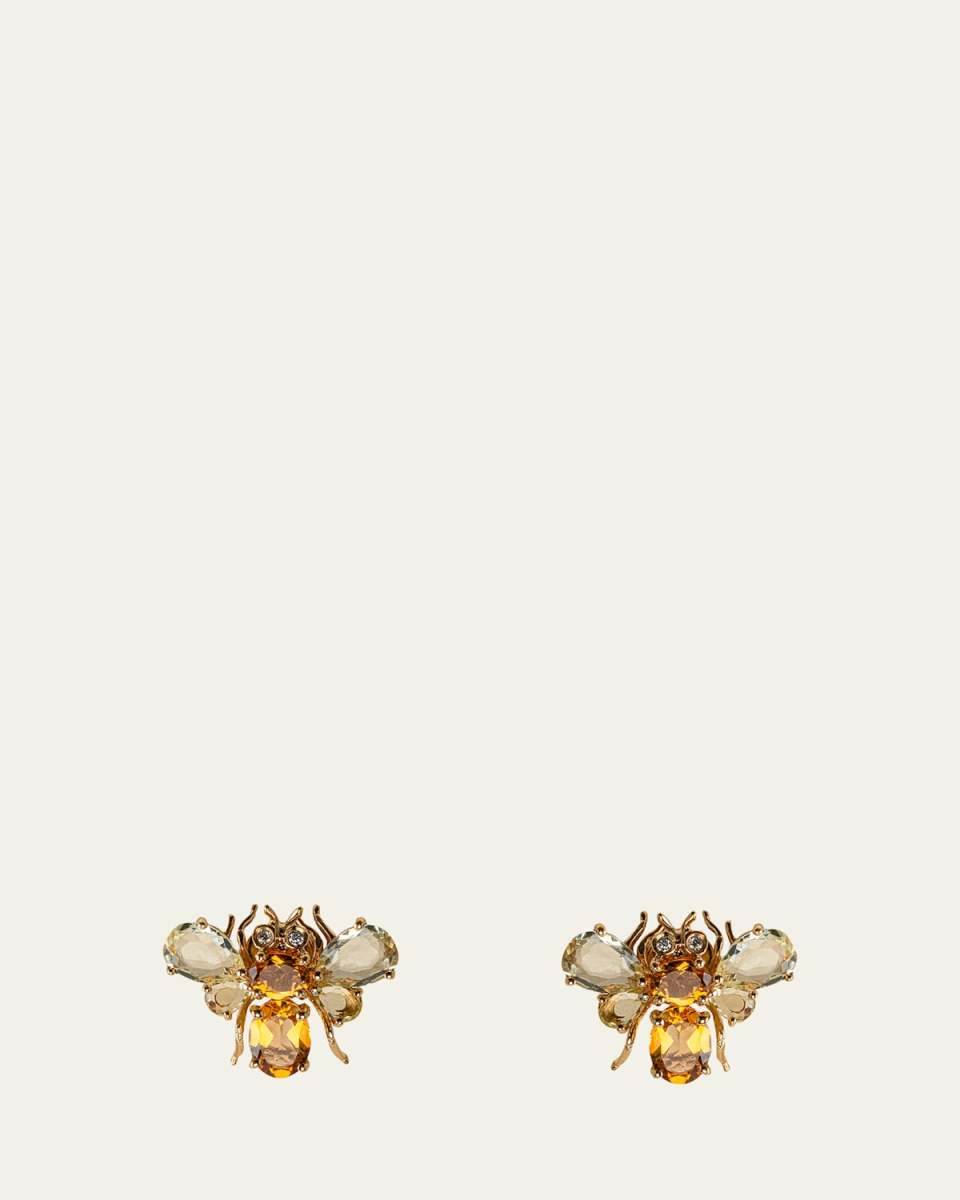 Yellow Gold Earrings from Garden Collection