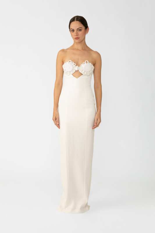 Evelyn Strapless Dress