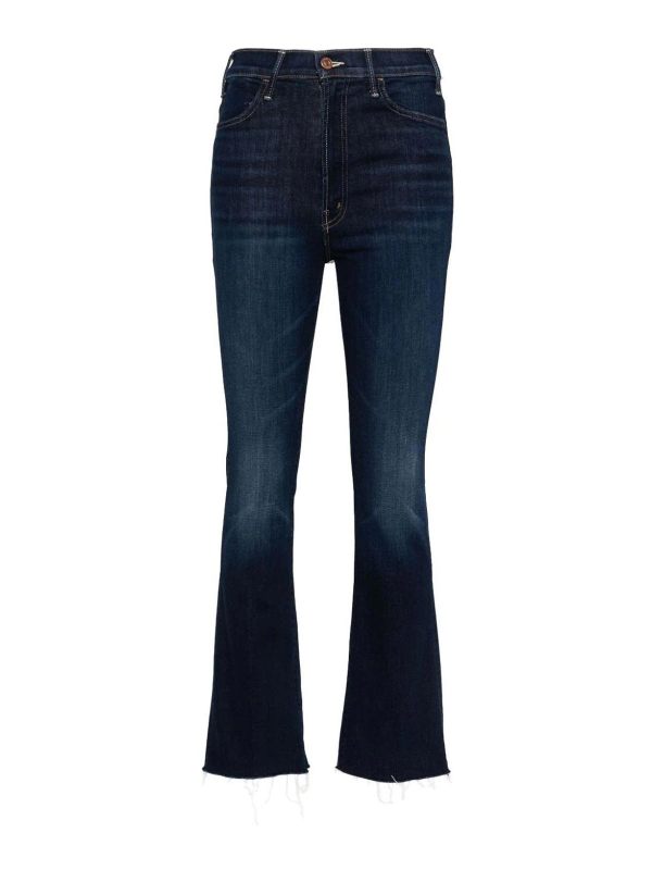 Mother Jean Bootcut - Bleu
