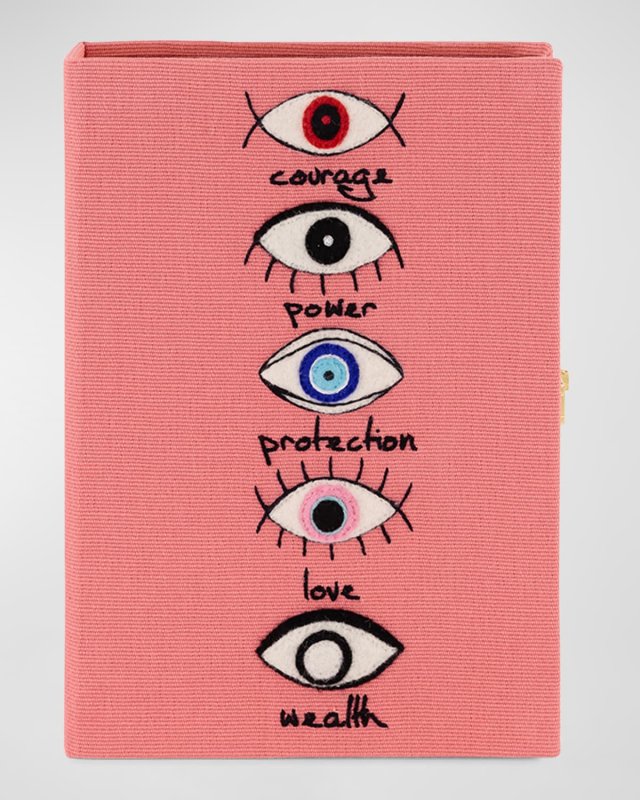 Eyes Protection Book Clutch Bag
