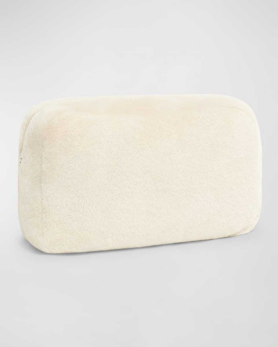 Noor Jumbo Faux Fur Pouch Bag
