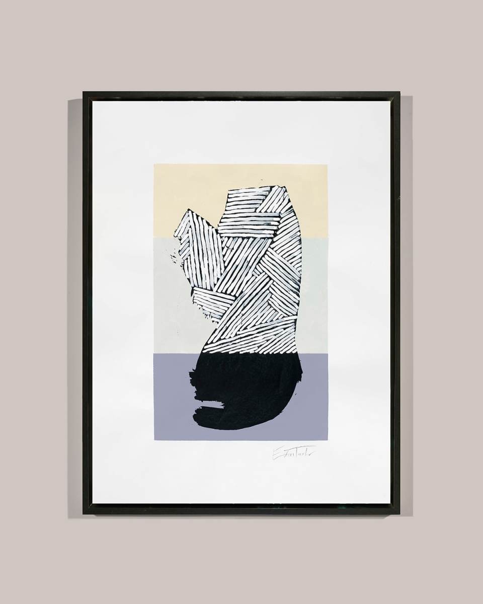 Abstract Linear Pastel Giclee