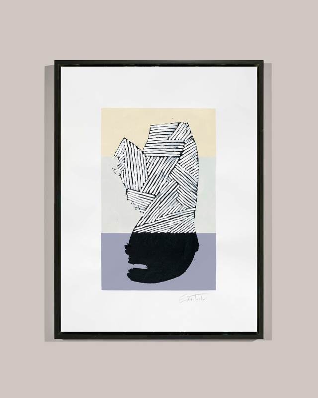 Abstract Linear Pastel Giclee