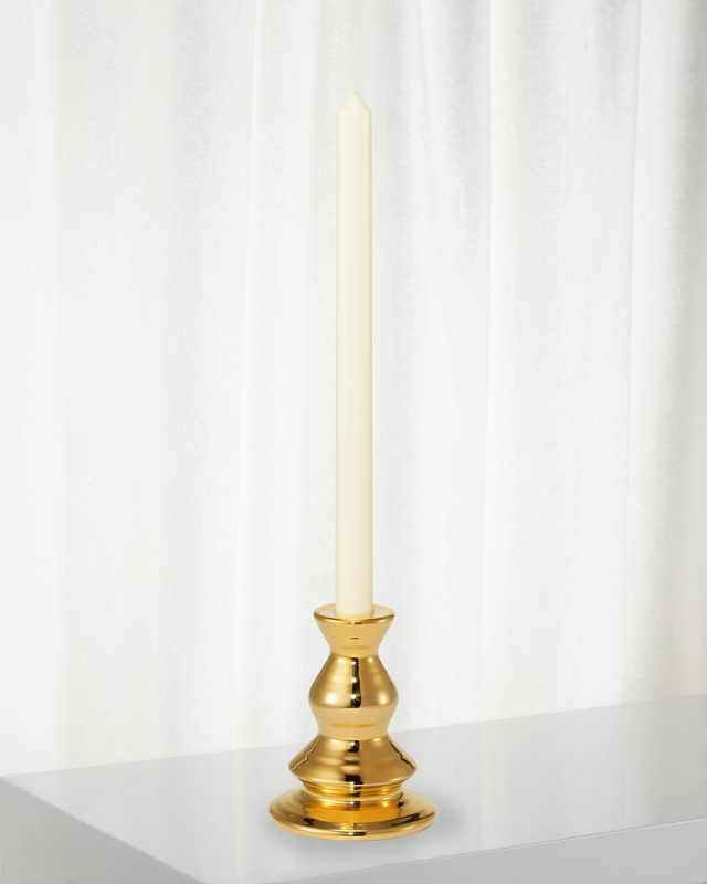 Allette 4.6" Medium Candleholder, Gold