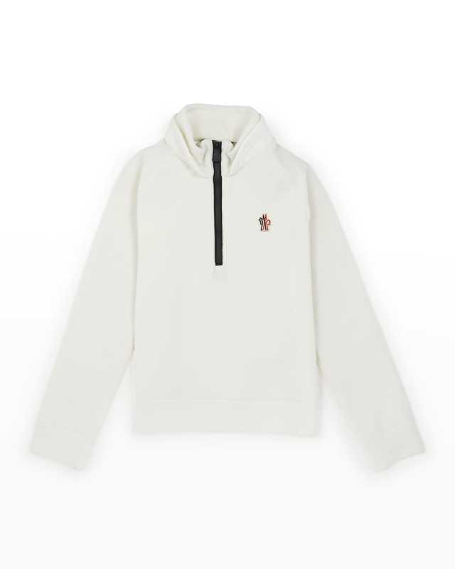 Kid's Quarter Zip-Up Sweatshirt, Size 8-14