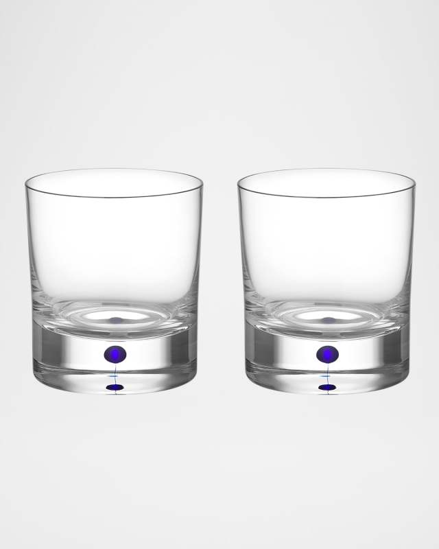 Intermezzo Blue Old-Fashioned Glasses, Set of 2