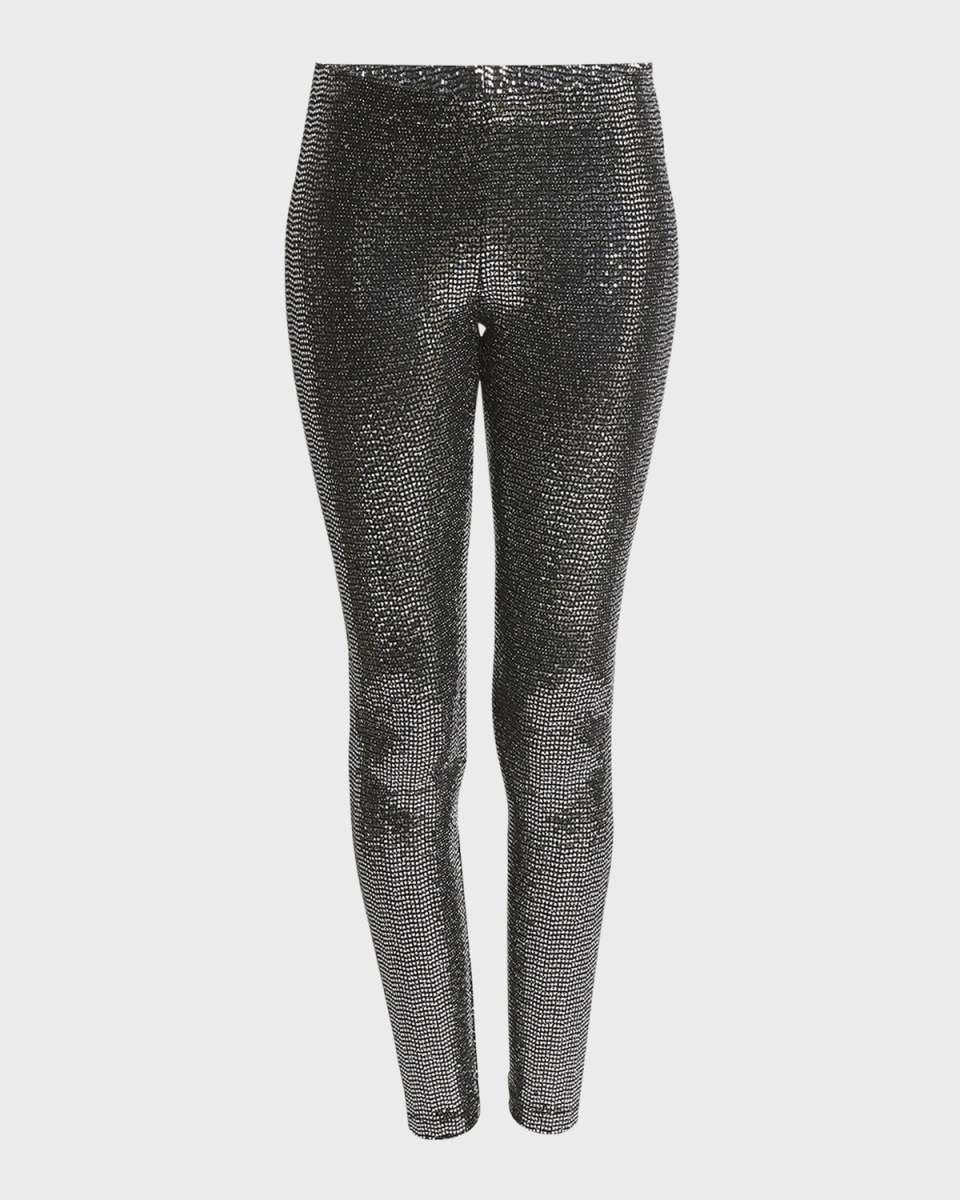 Joshua Shiny Jersey Skinny Leg Pants