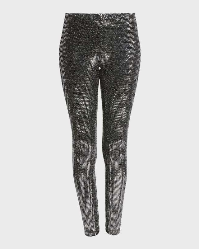 Joshua Shiny Jersey Skinny Leg Pants