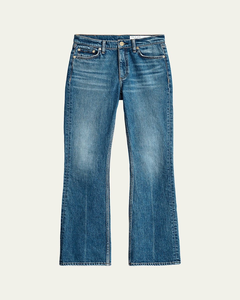 Peyton Mid-Rise Bootcut Jeans