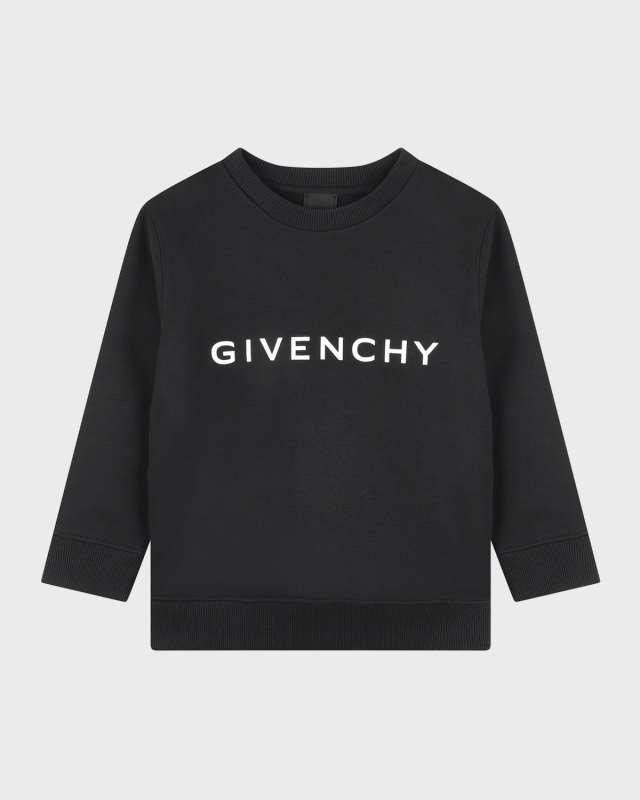 Boy's Logo-Print Sweatshirt, Size 14