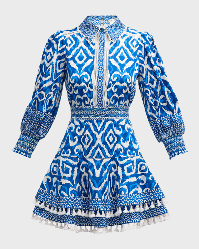 Artisan Ikat Loryn Mini Dress
