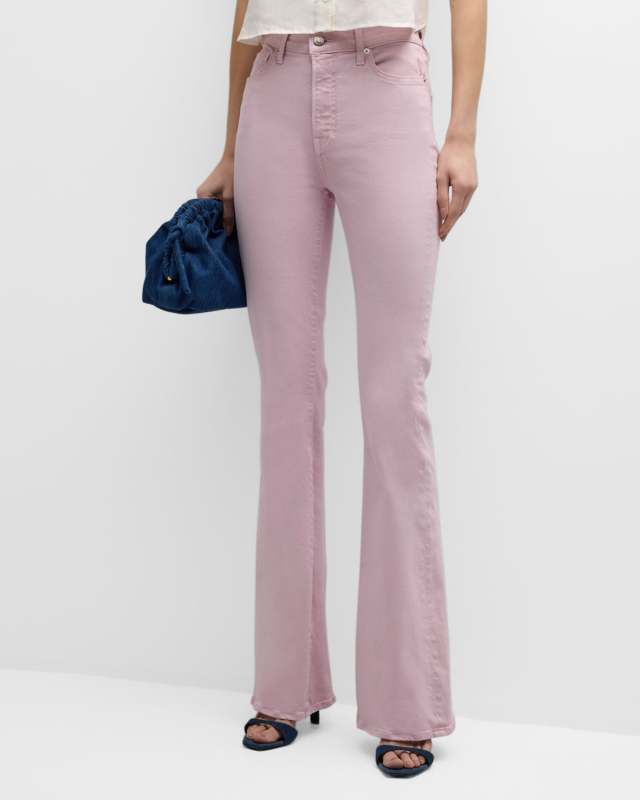 Beverly High-Rise Skinny Flare Jeans
