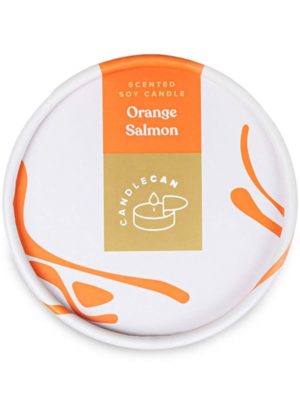 Candlecan Orange Salmon