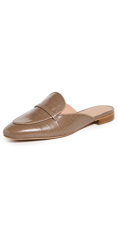 Malone Souliers Berto 10 Flats Taupe/Taupe