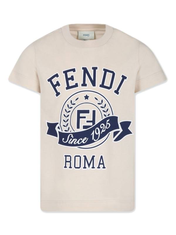 logo-print cotton T-shirt