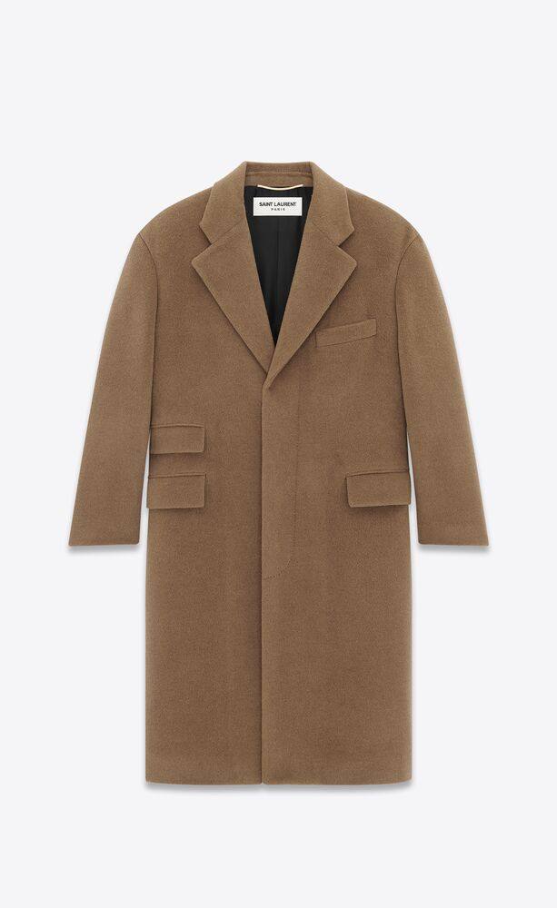 Saint Laurent OVERSIZED COAT IN WOOL