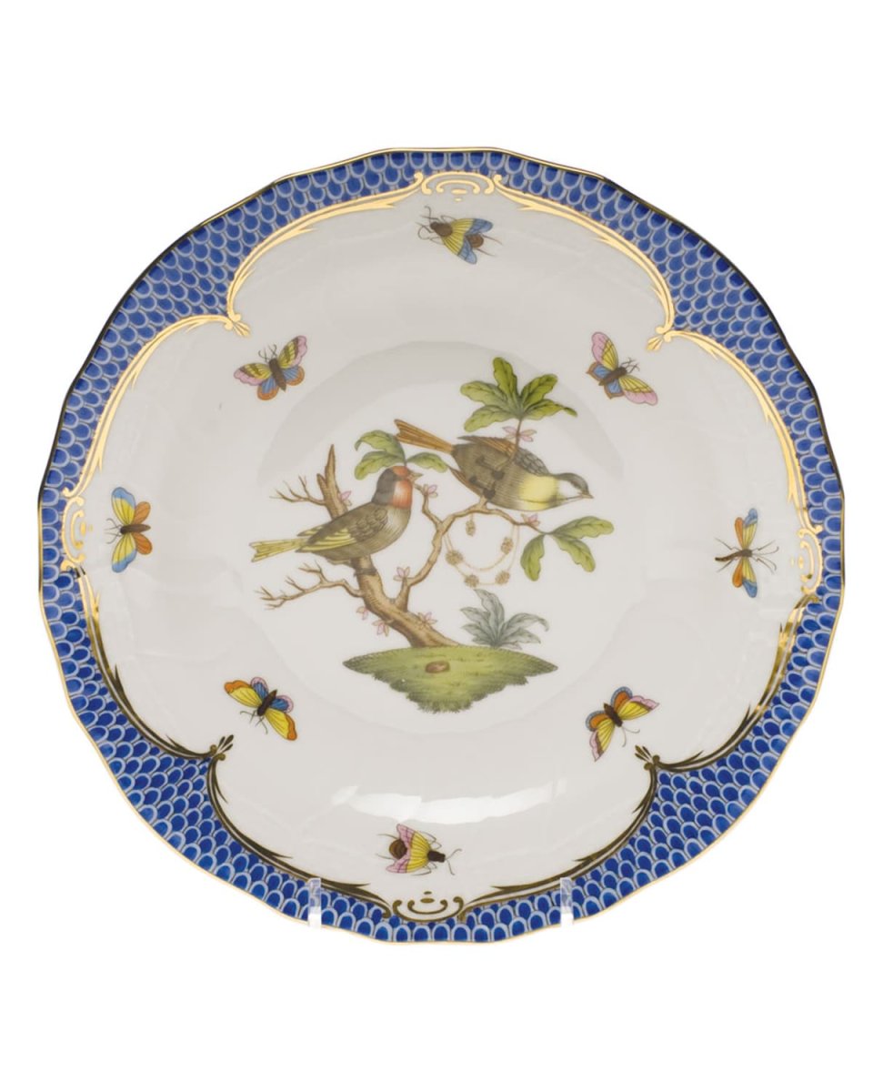 Rothschild Blue Motif 11 Dessert Plate