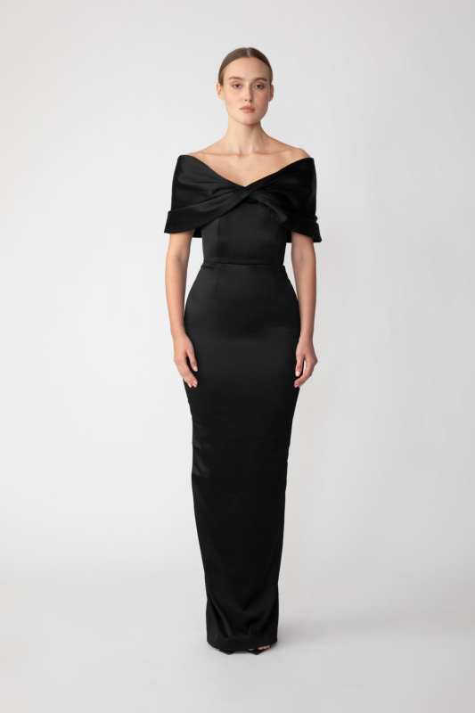 Paloma Satin Gown