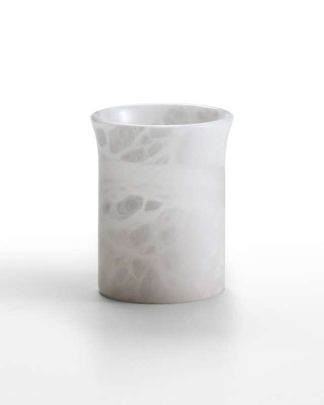 Alisa Alabaster Tumbler, White