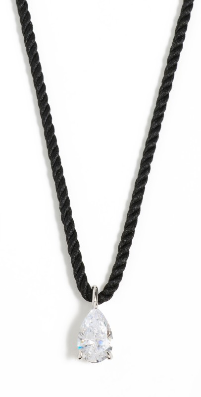 SHASHI Kamila Pendant Necklace Crystal