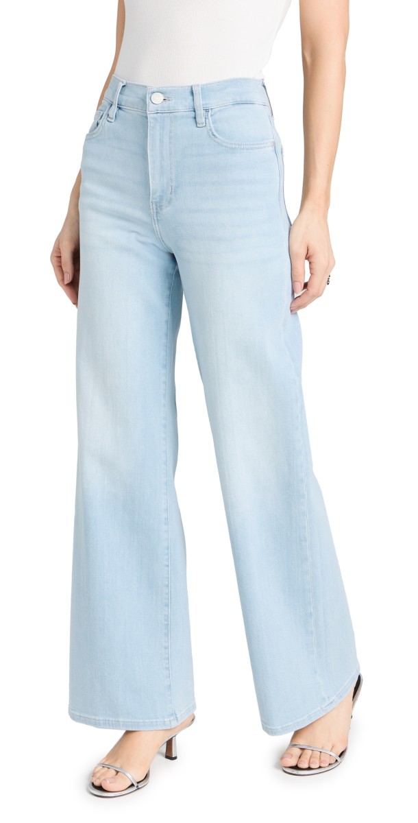 FRAME Le Slim Palazzo Jeans Clarity
