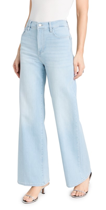 FRAME Le Slim Palazzo Jeans Clarity