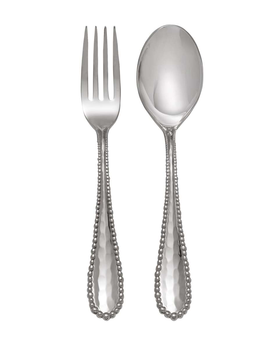 Molten Serving Set, Silver